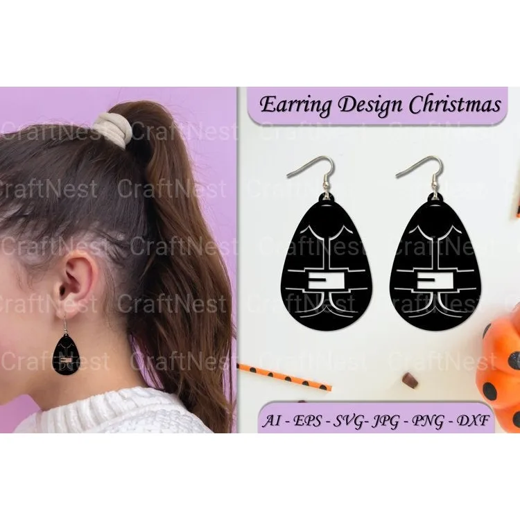 Earrings SVG Bundle