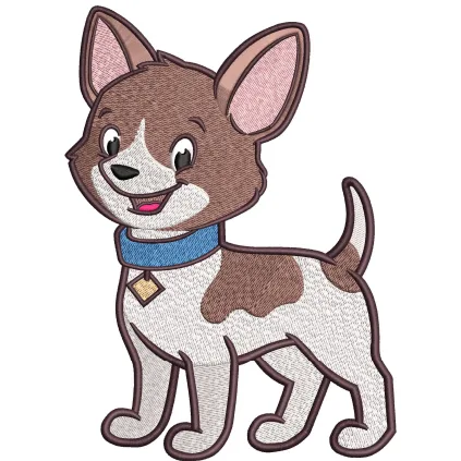 Dog Embroidery Design
