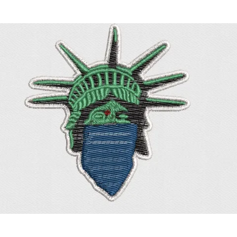 Liberty Embroidery Design