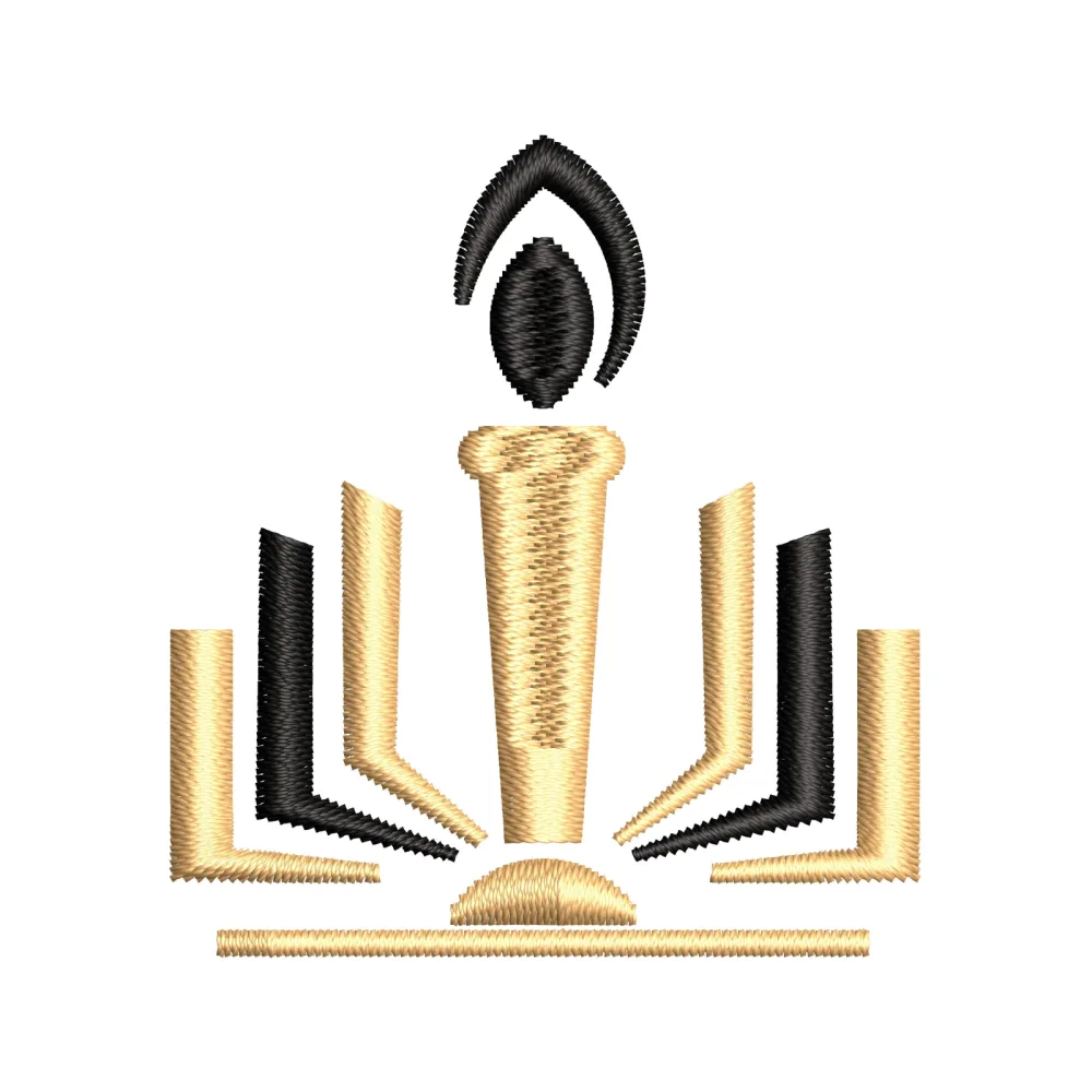 Pillars Embroidery Design