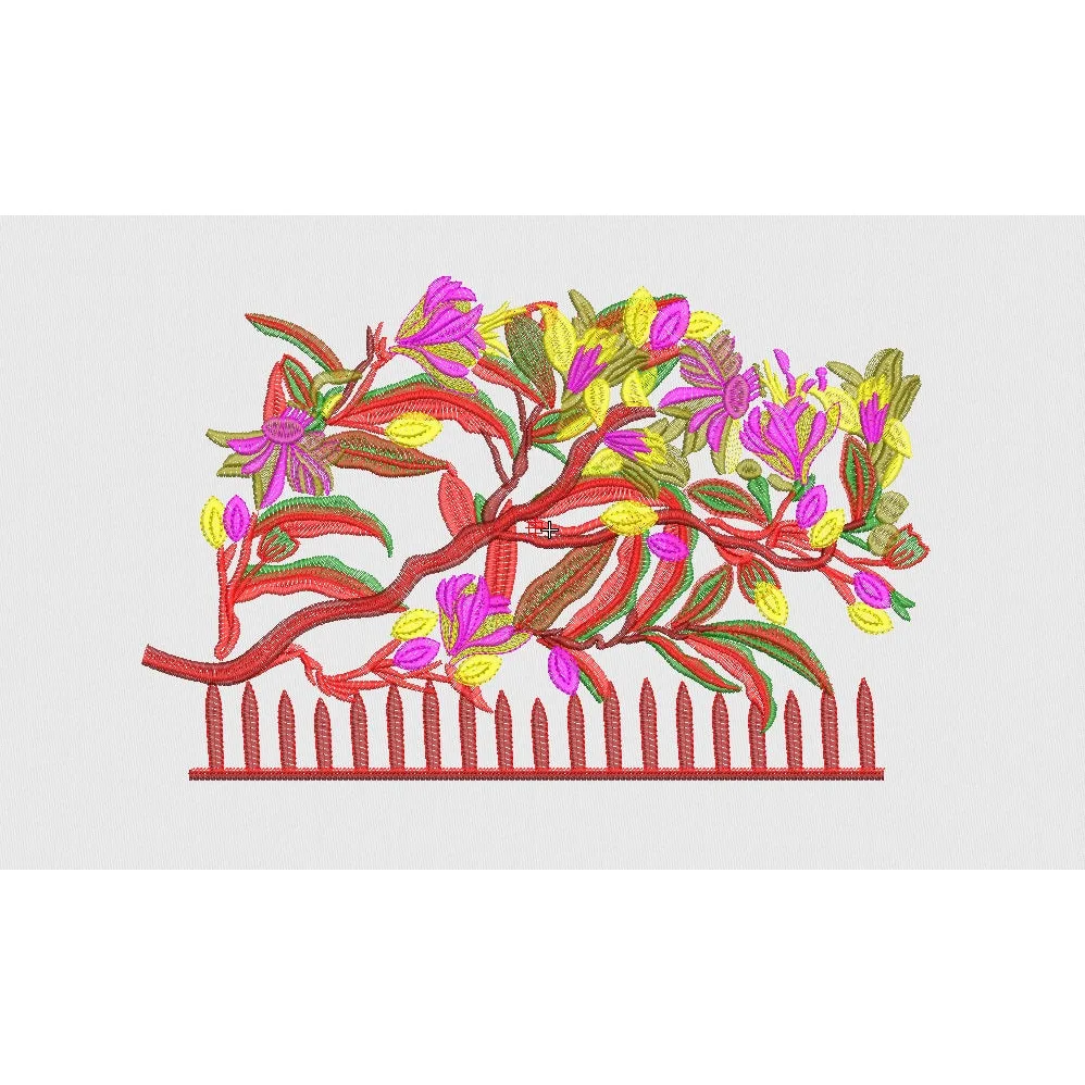 Flower Embroidery Design