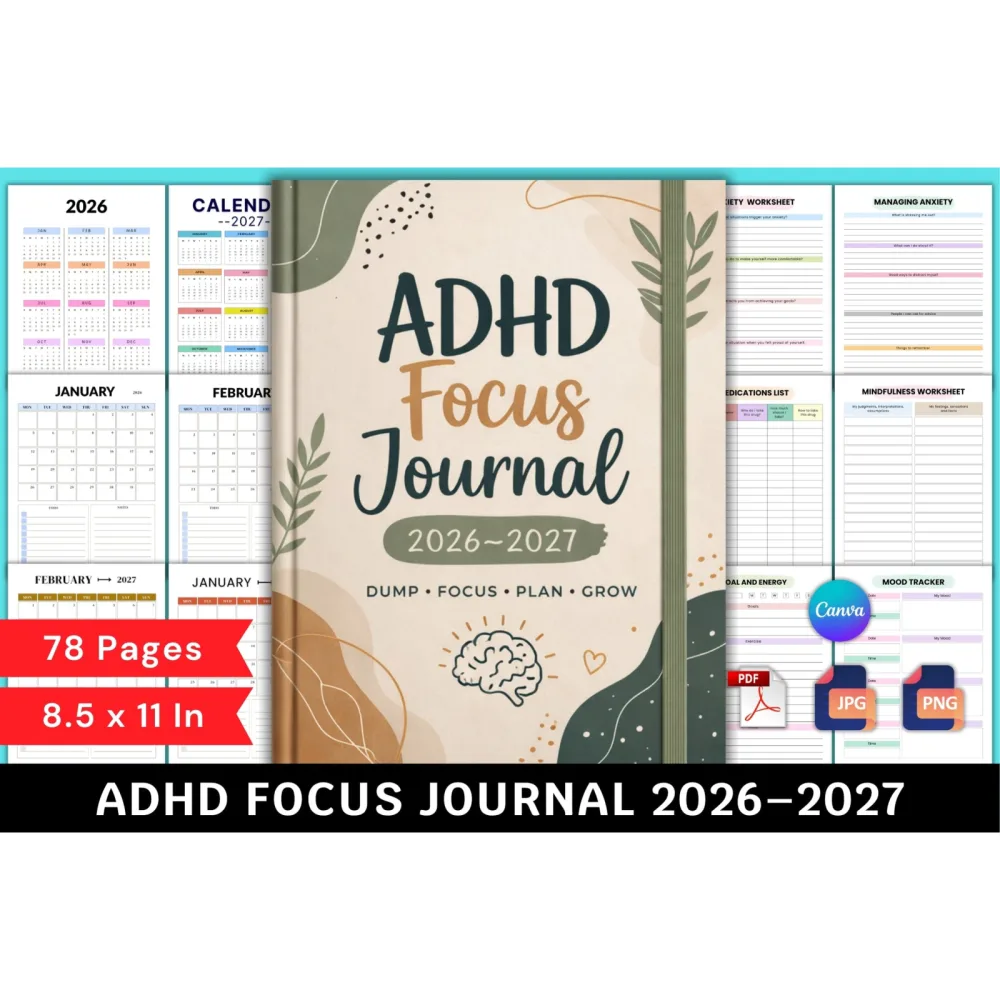 ADHD Focus Journal