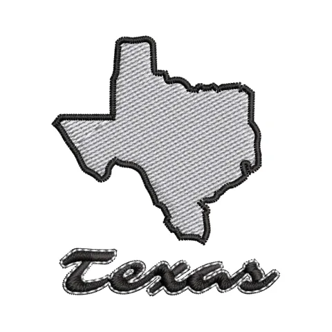 Texas Embroidery Design