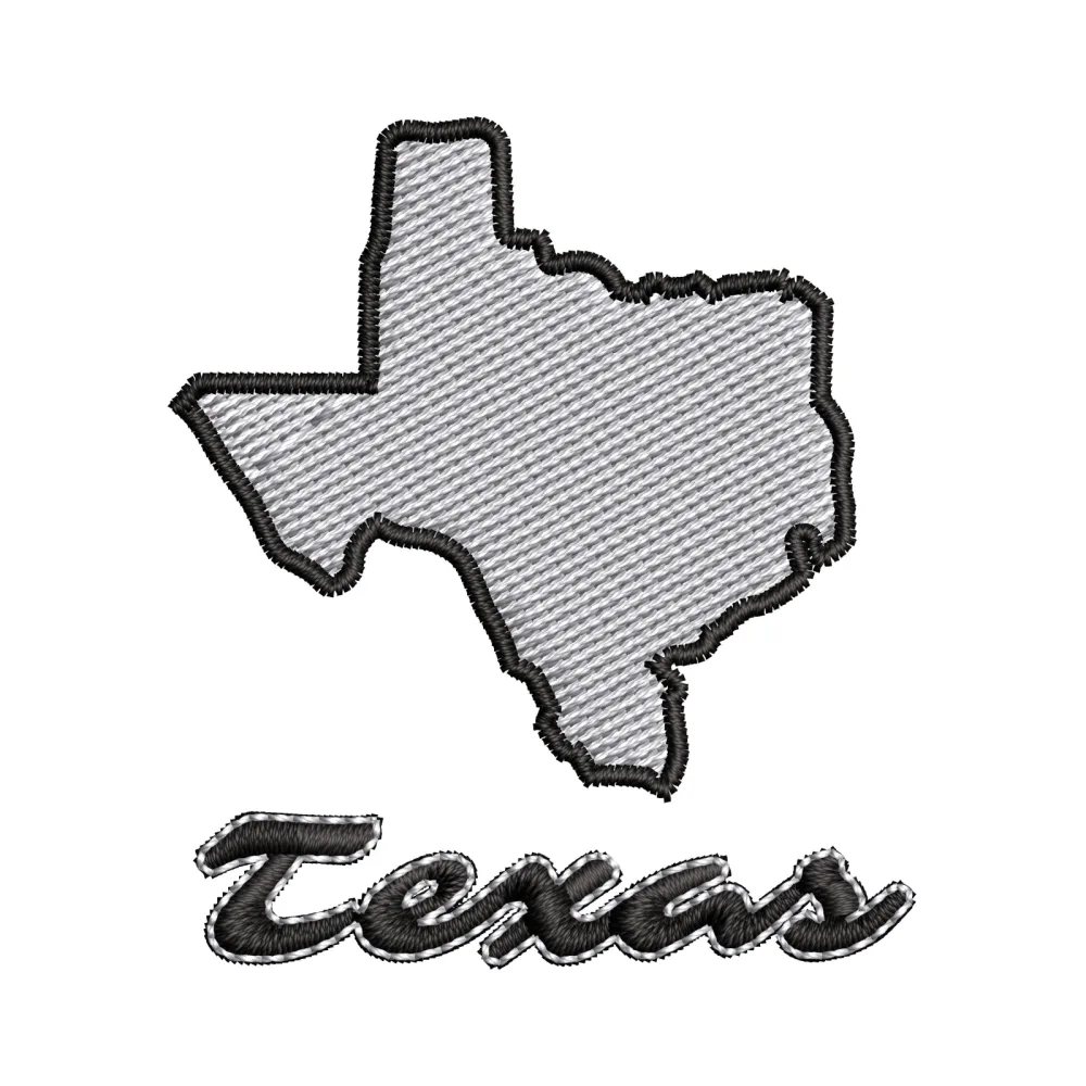 Texas Embroidery Design