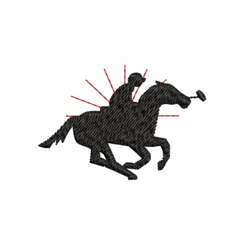 Horse Shaine Embroidery Design