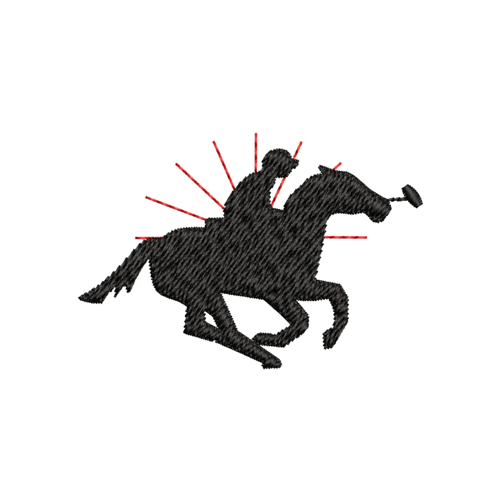 Horse Shaine Embroidery Design