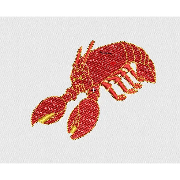 Crab Embroidery Design
