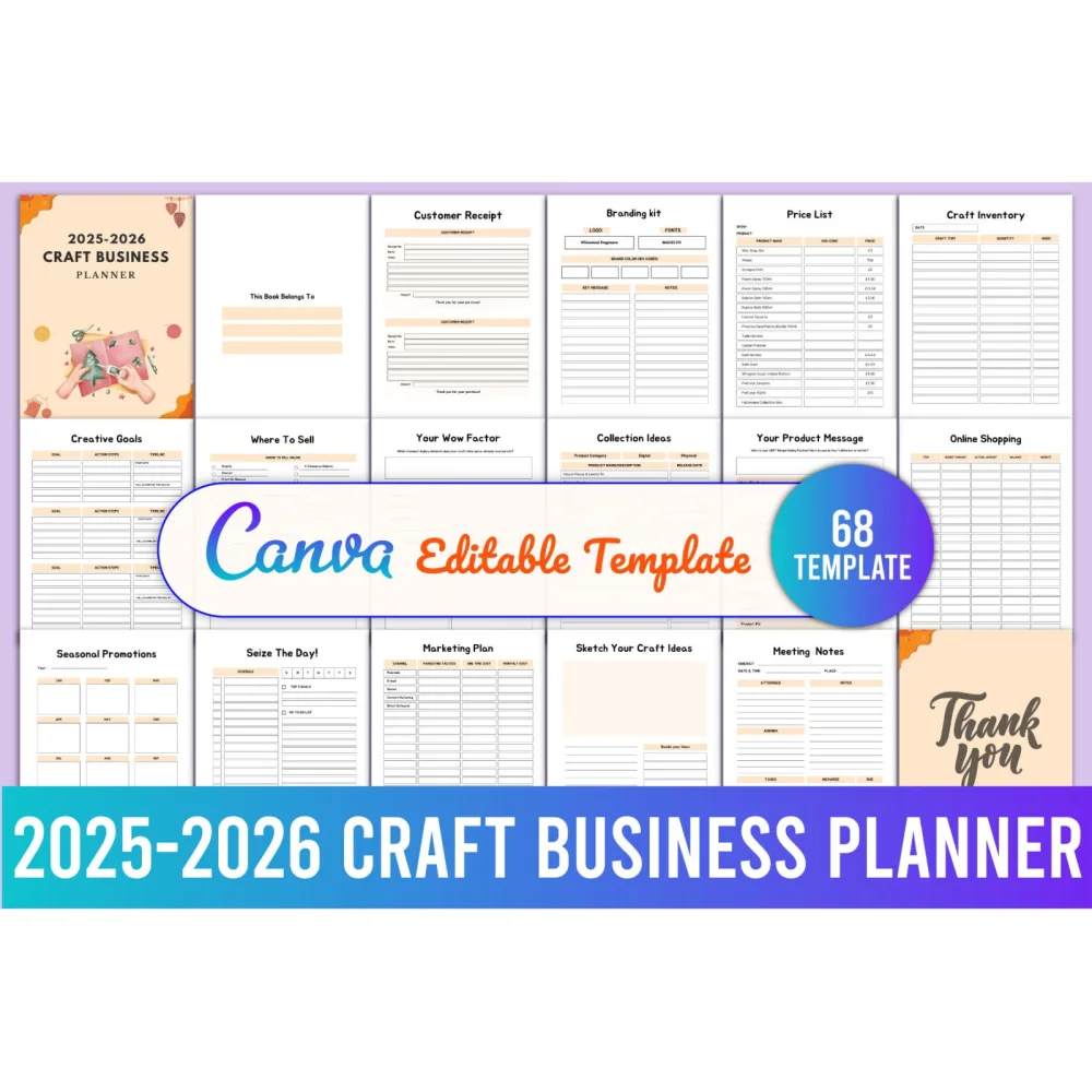 Craft Business Planner