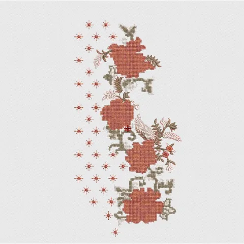 Flower Embroidery Design