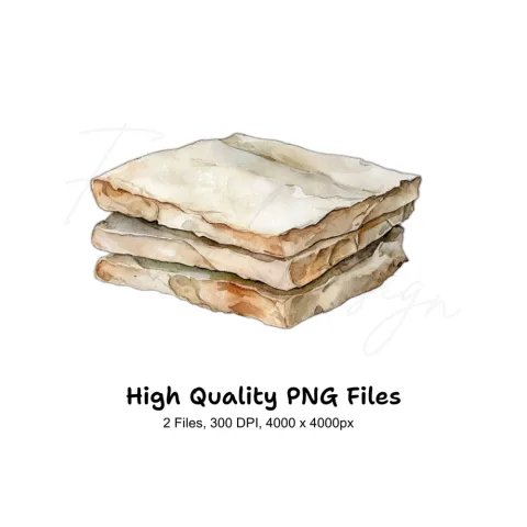 Dough Sheets Clipart Bundle