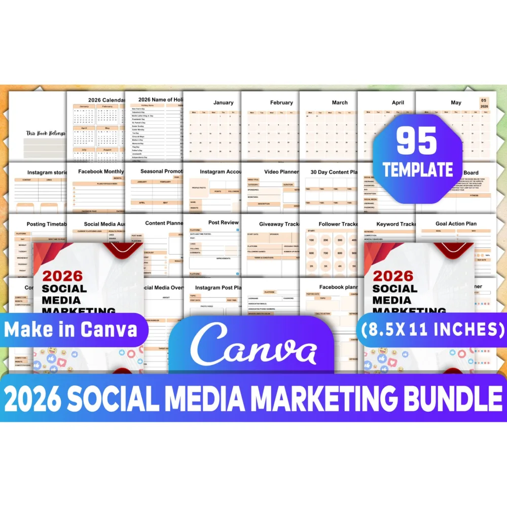 Social Media Marketing Planner
